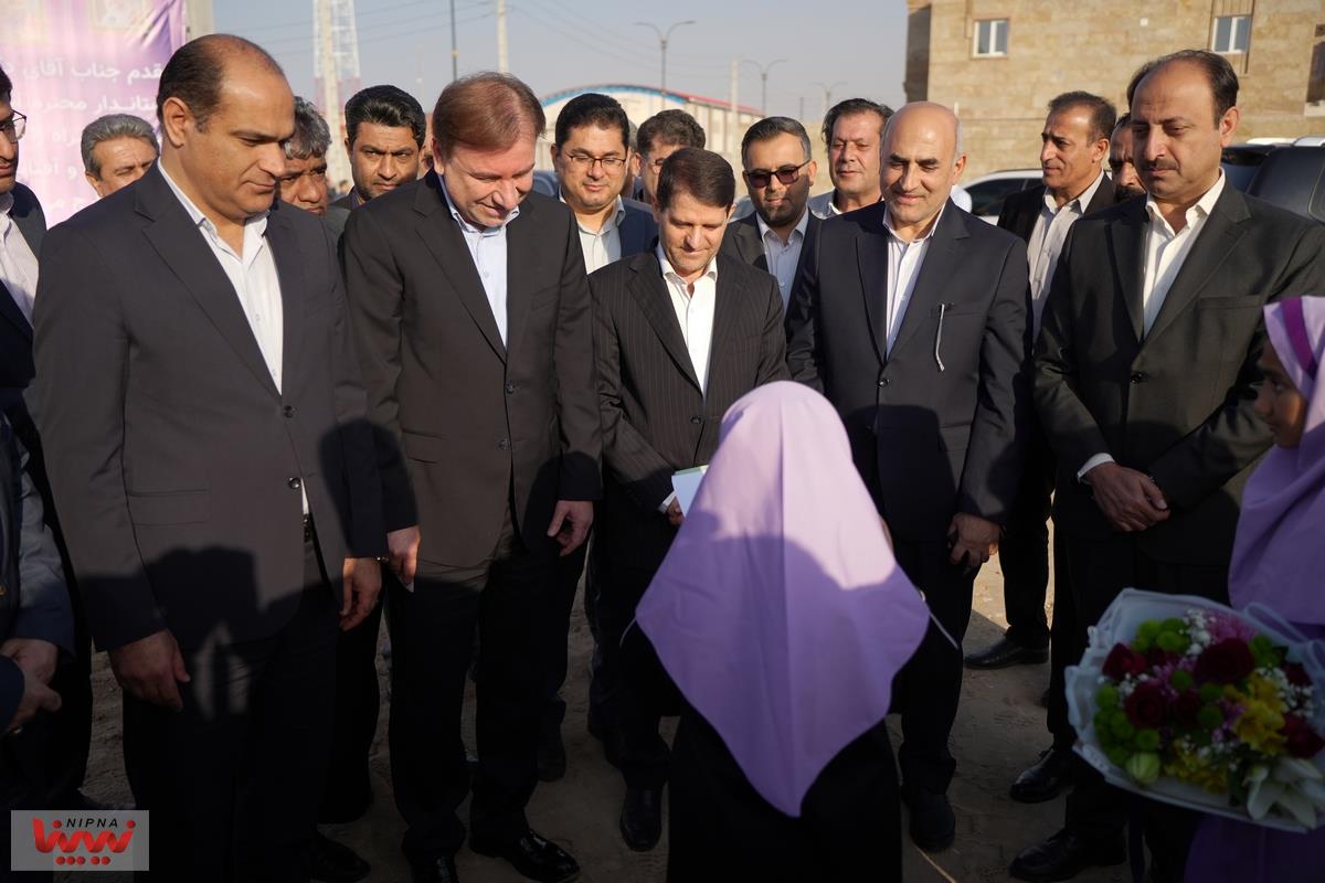 آغاز عملیات اجرایی دبستان دخترانه 12 کلاسه از سوی پتروشیمی پردیس 8